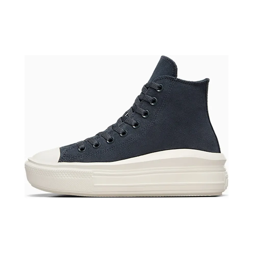 Converse Chuck Taylor All Star Move Platform Colorful Suede Shadow Woods/Egret/Black (A11146C)