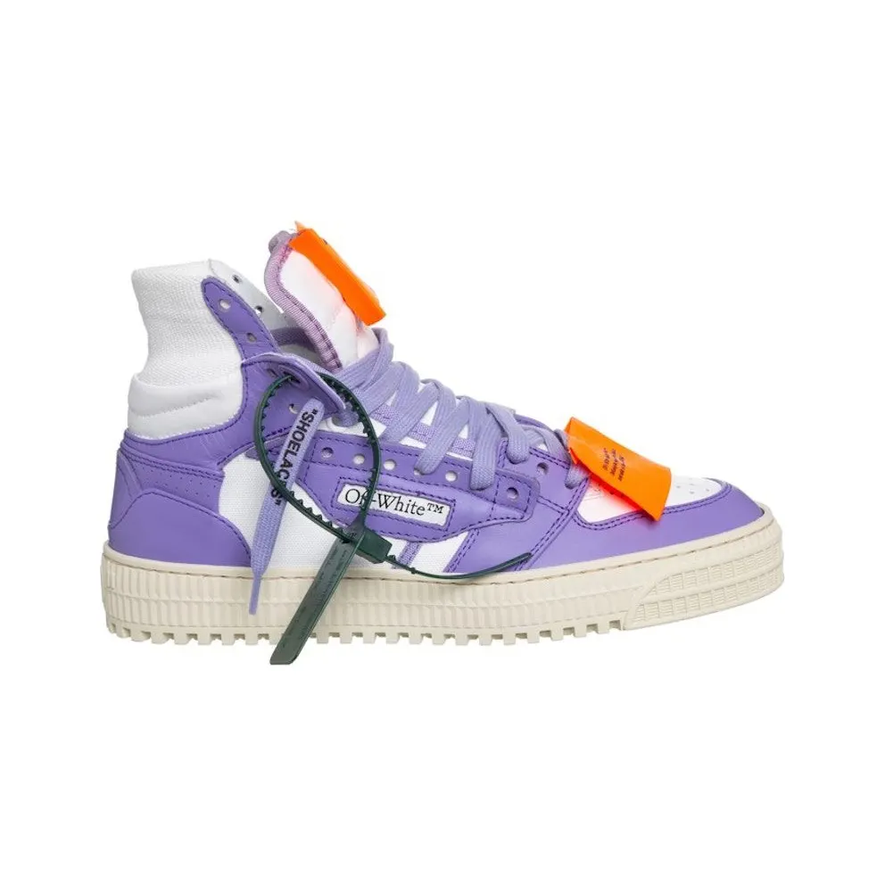 OFF-WHITE 3.0 Off Court Leather White Purple (OWIA112S23LEA0010137)