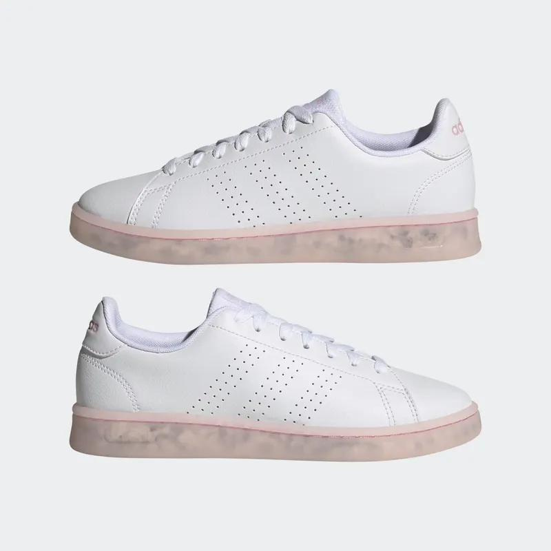 Adidas Advantage Eco Cloud White / Cloud White / Clear Pink (FY6032)
