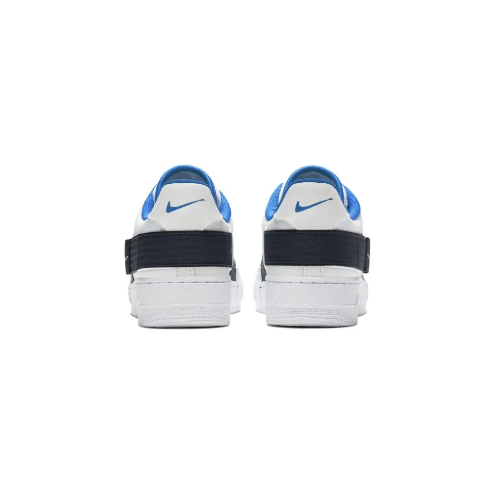 Nike Air Force 1 Type White Obsidian White/Obsidian-Photo Blue-White (CQ2344-100)