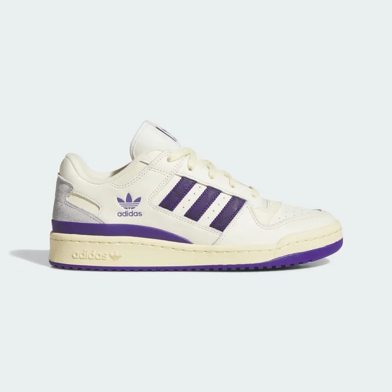 Adidas Forum Low CL Cream White / Collegiate Purple / Warm Vanilla (JI3268)