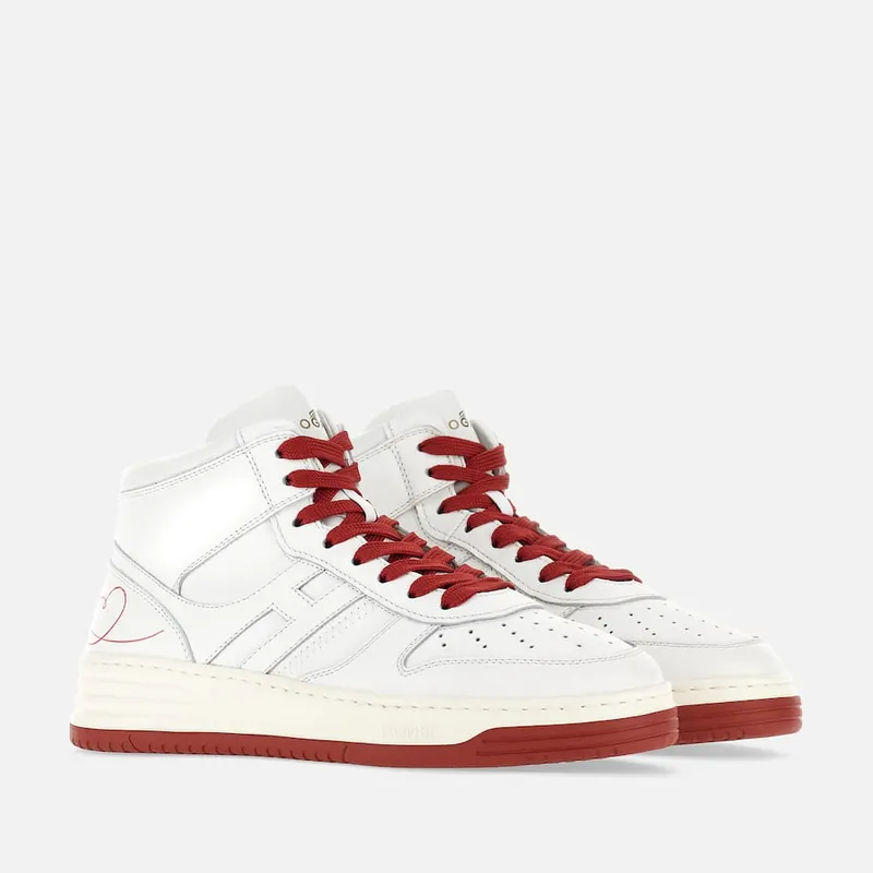 Hogan H630 High Top – Valentine’s Day White (HXM6300EY50R37B001)