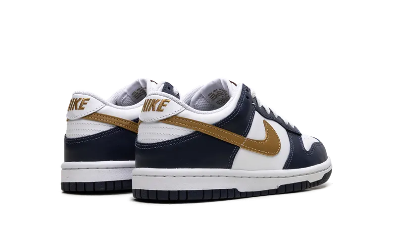 Nike Dunk Low GS “Midnight Navy Wheat” (FB9109-111)