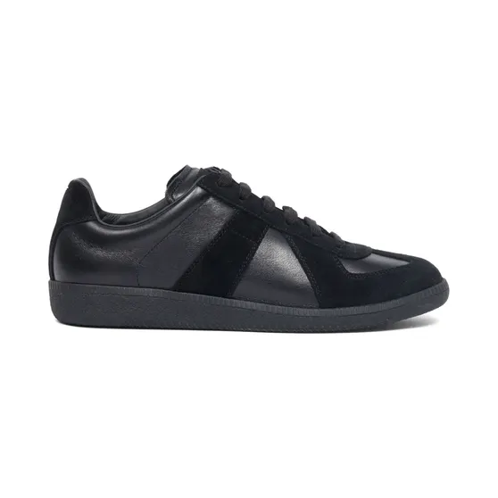 Maison Margiela Replica low-top leren “Black” (S58WS0109P1897)