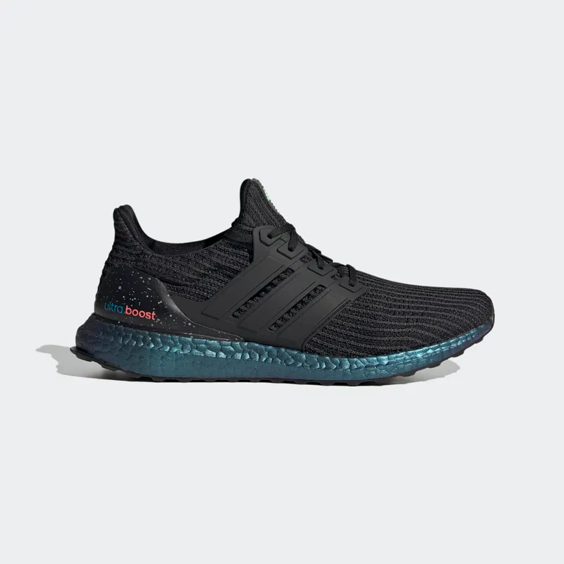 adidas Ultraboost Core Black / Core Black / Green Zest (FY7079)