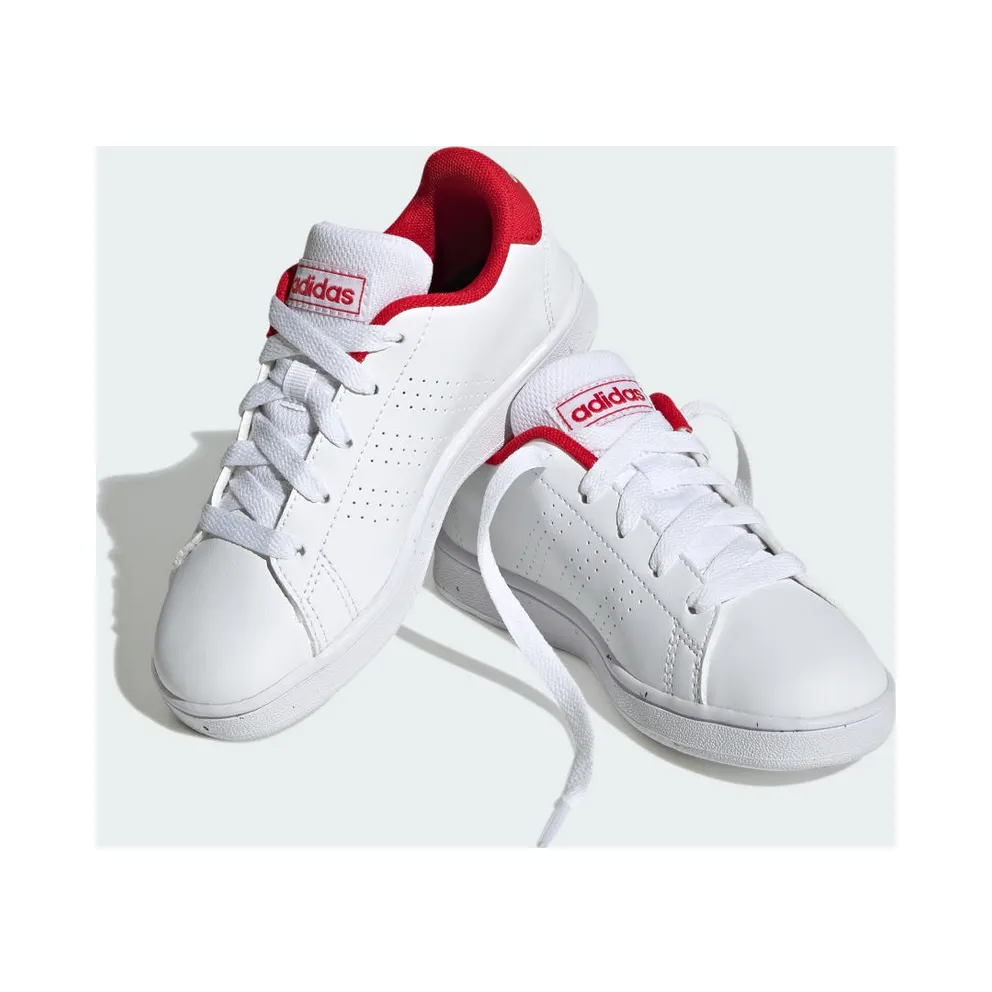 Adidas Advantage Lifestyle Court Lace Cloud White / Cloud White / Better Scarlet (H06179)