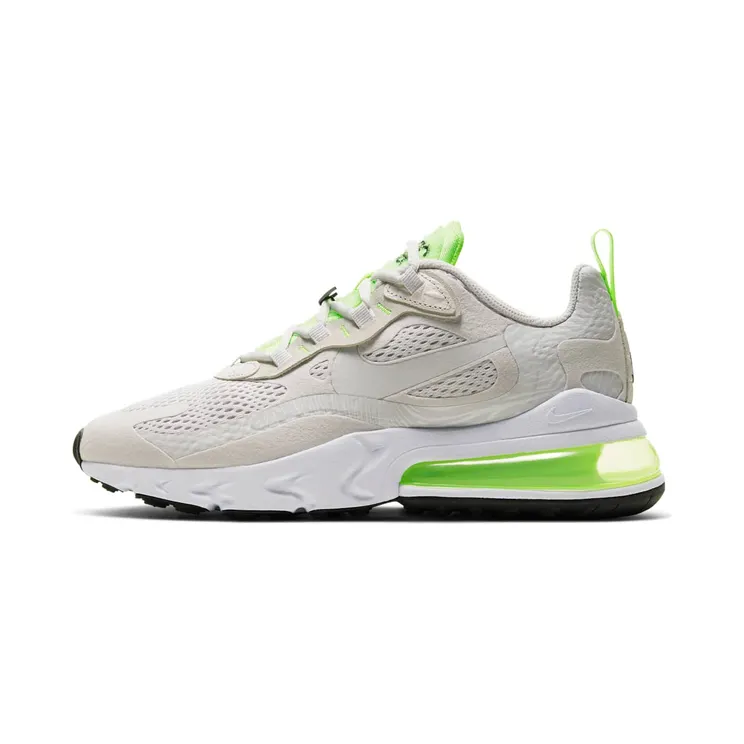 Nike Air Max 270 React “Vast Grey / Ghost Green / White” (CU3447-001)