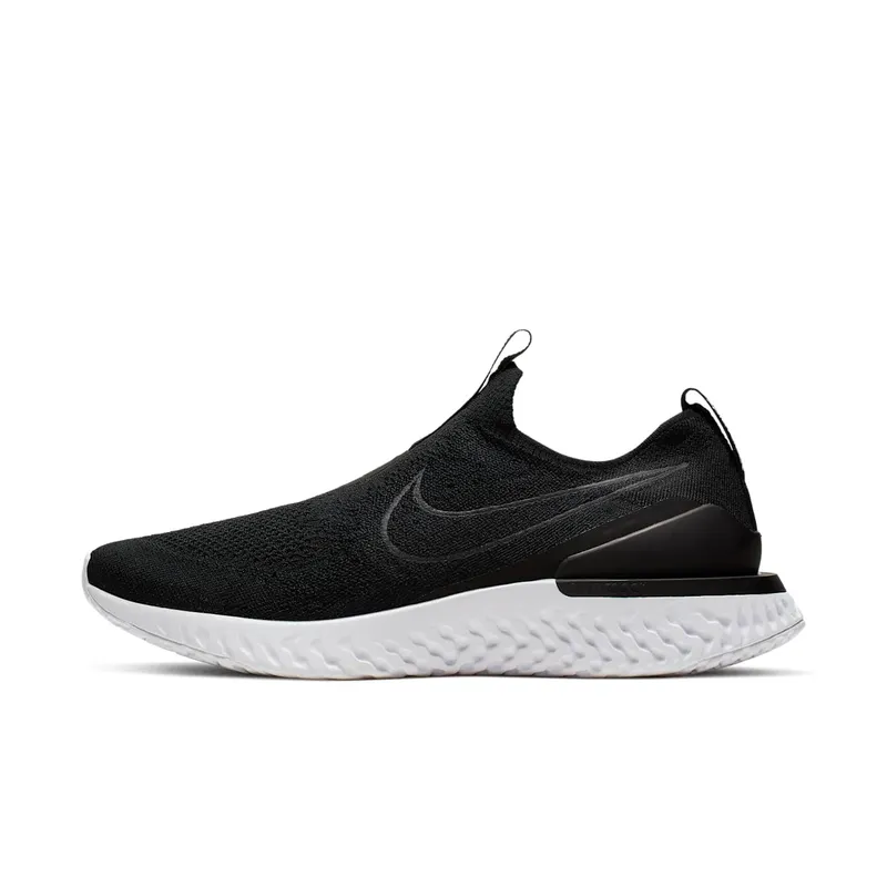 Nike Epic Phantom React Flyknit Black White (BV0417-001)