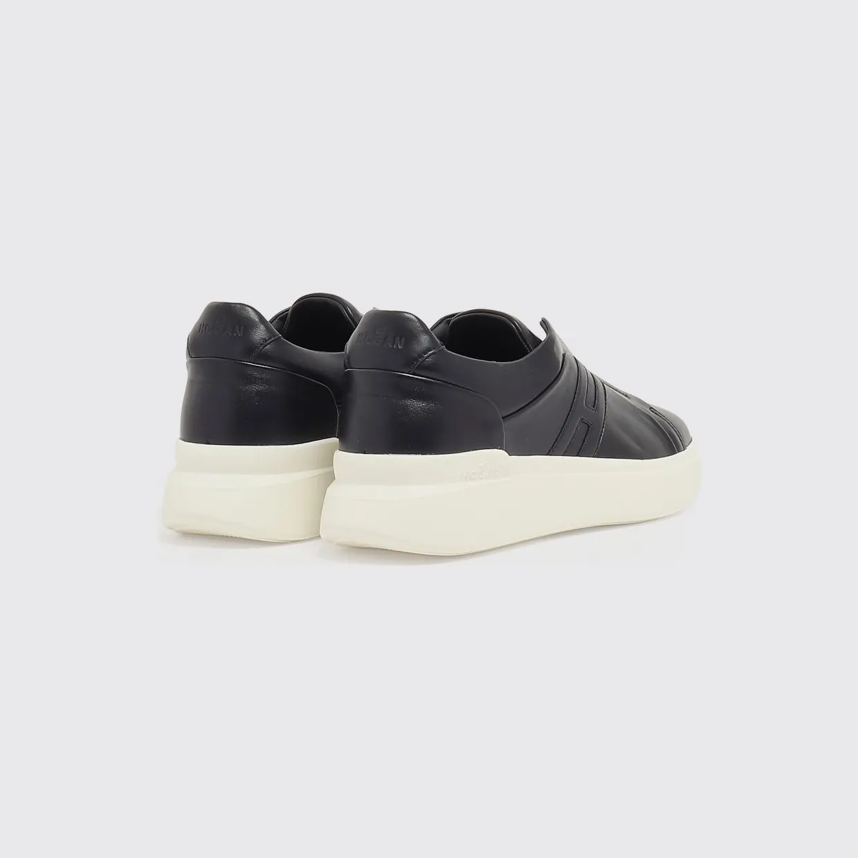 Hogan H580 Nappa Leather Sneakers Navy (HXM5800BE00LE9U801) (2)