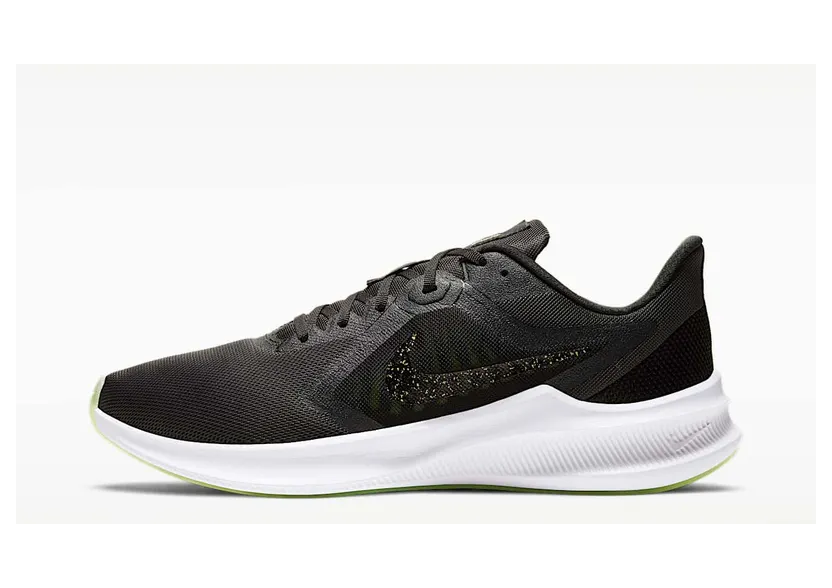 Nike Downshifter 10 SE “Dark Smoke Grey / Limelight / Medium Olive / Black” (CI9983-001)