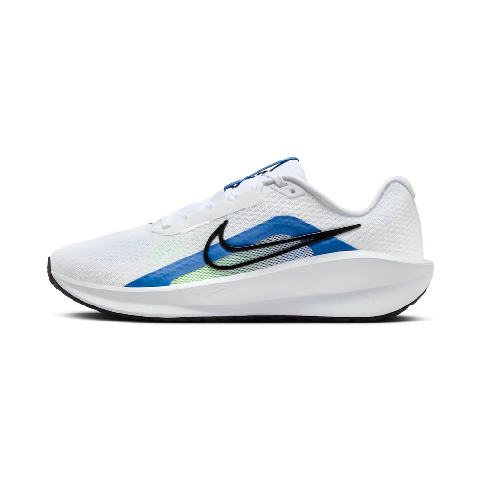 Nike Downshifter 13 White Star Blue Green Strike Black (FD6454-103)