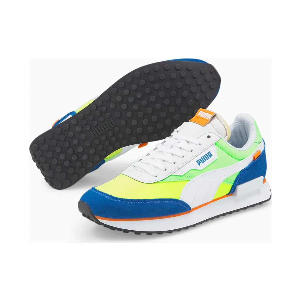 Puma Future Rider Play On White/Blue/Green (371149-75)