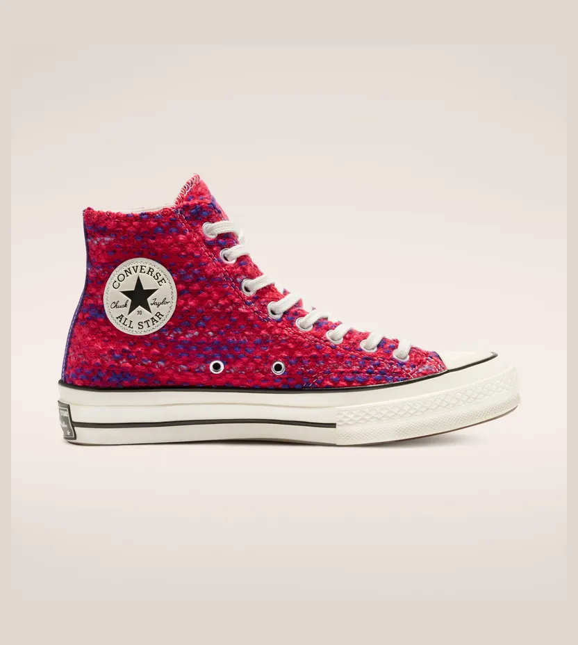 Converse CHUCK 70 HI PINK/COURT PURPLE/EGRET Pink/court Purple/egret (169245C)