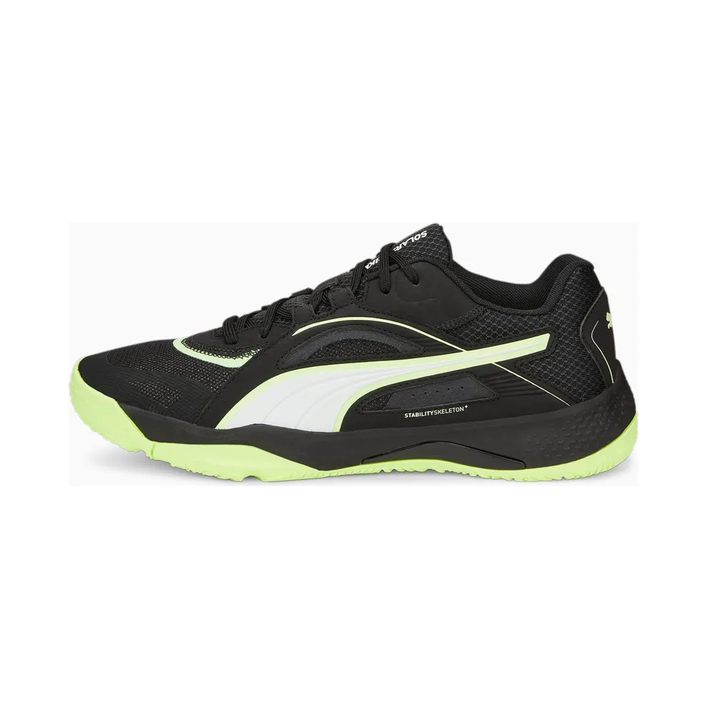 Puma Solarstrike II Indoor Sports Shoes White/Black (106881-01)