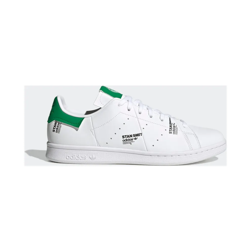 adidas Stan Smith Schuh Cloud White / Green / Core Black (GV7666)