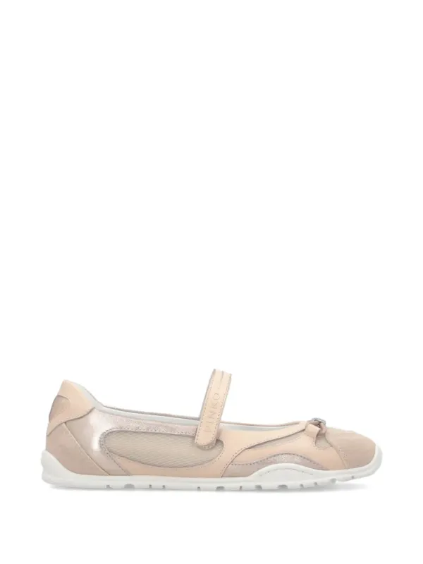 PINKO Sneakers with Velcro and logodetail – Beige (SS0187P020)