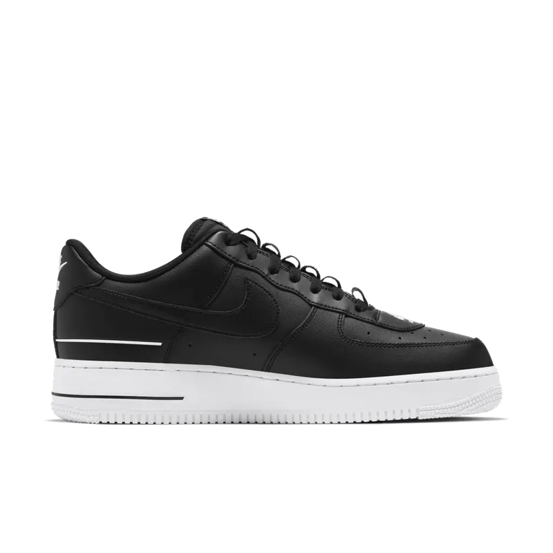 Nike Air Force 1 Low Double Air Low Black White Black/Black-White (CJ1379-001)