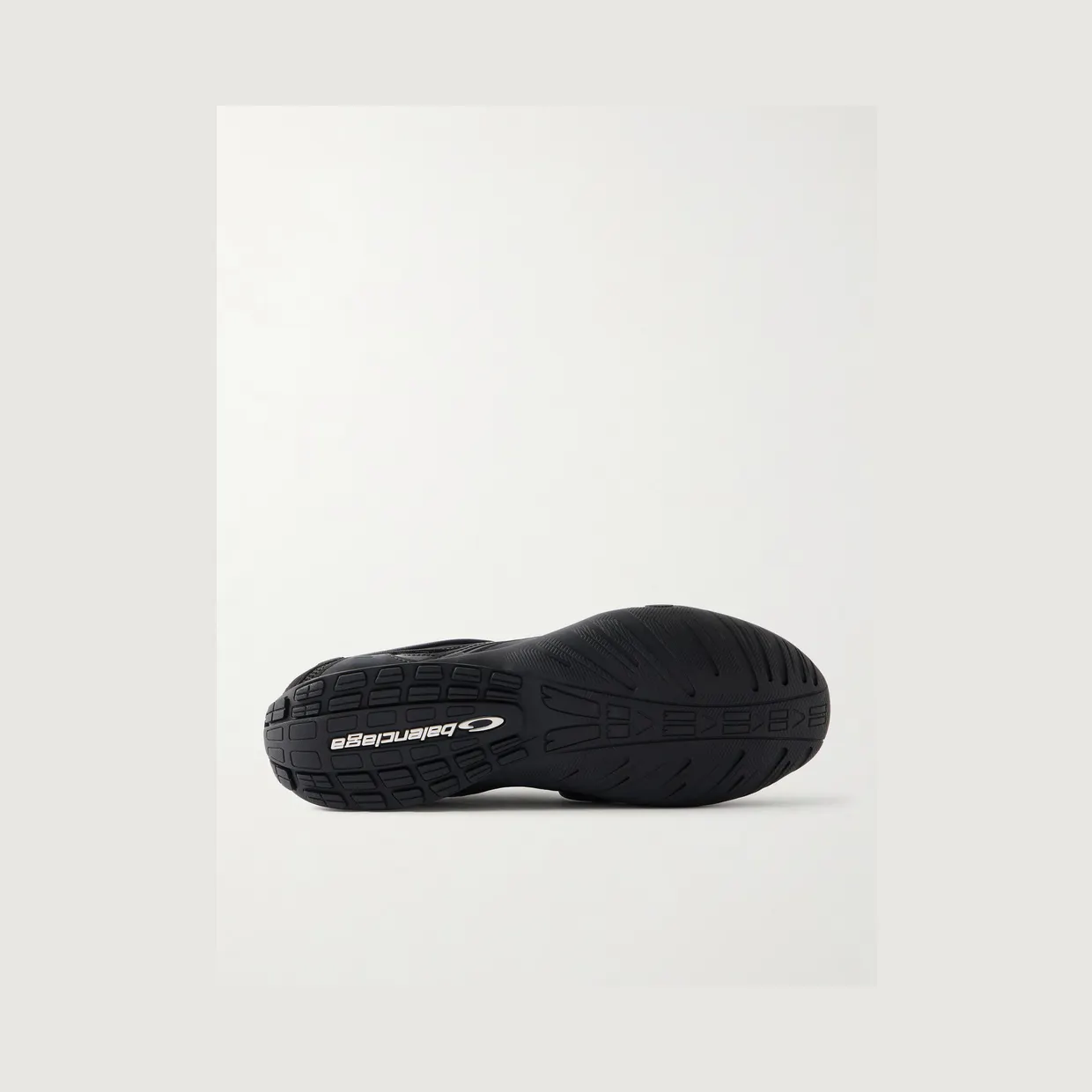 Balenciaga Radar Leather-Trimmed Mesh Sneakers Black (865703WSTEO) (3)