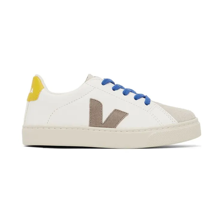 VEJA Kids White Esplar Sneakers (RS0502855C)