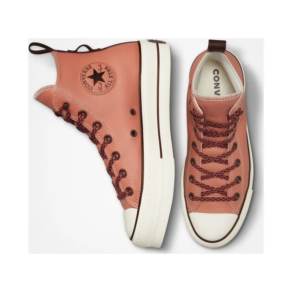 Converse Chuck Taylor All Star Lift Platform Winter Tones Terra Blush/egret/dark Root (A03741C)