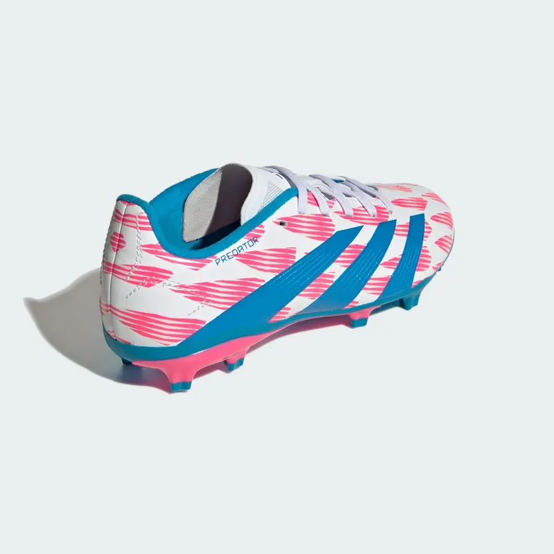 adidas Predator League FG Cloud White Solar Blue Solar Pink (IF6352)