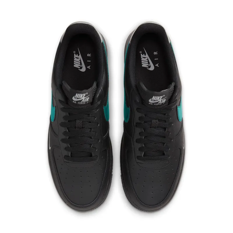 Nike Air Force 1 ’07 Low Black Blue Lightning (FD0654-001)