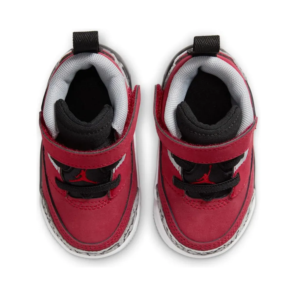 Jordan Spizike Low TD Toro “Gym Red / Wolf Grey / Cool Grey / Black” (FQ3952-600)