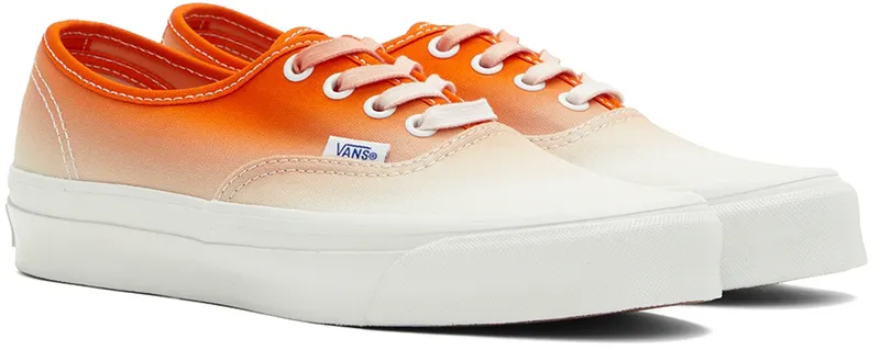 Vans Orange & White OG Authentic L (VN0A4BV9B4S1)