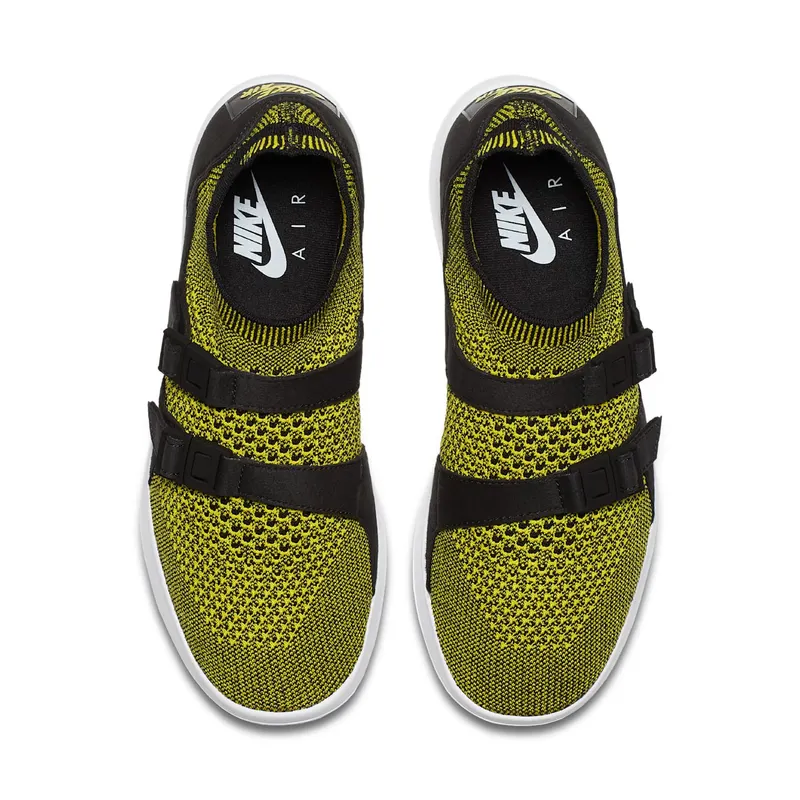 Nike Air Sockracer Flyknit Black White-Yellow Strike (W) Black/White-Yellow Strike (896447-003)