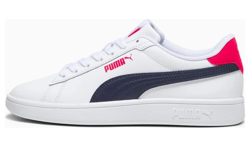 Puma Smash – “White Navy Red” (392031-11)