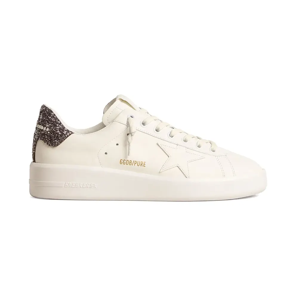 Golden Goose Purestar leren sneakers – Weiß (GWF00197F005918)