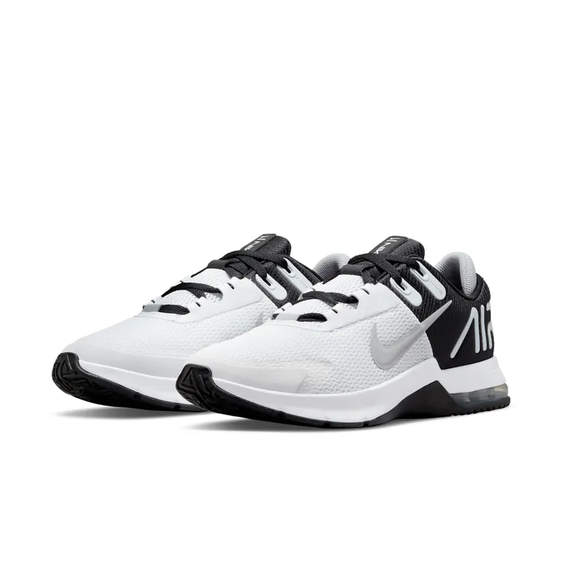 Nike Air Max Alpha Trainer 4 “White / Black / Wolf Grey” (CW3396-100)
