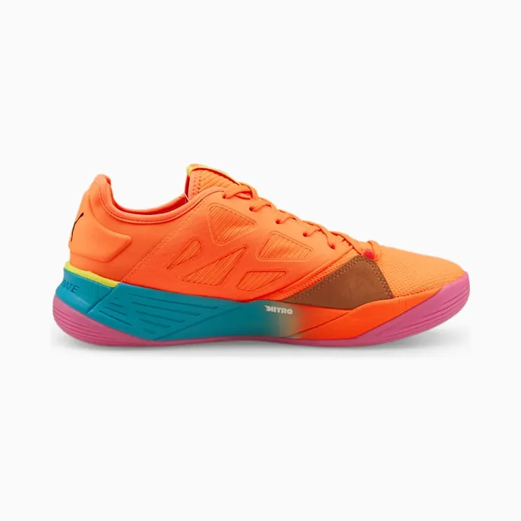 Puma Accelerate Turbo Nitro handbalschoenen Blue/Black (10645904)