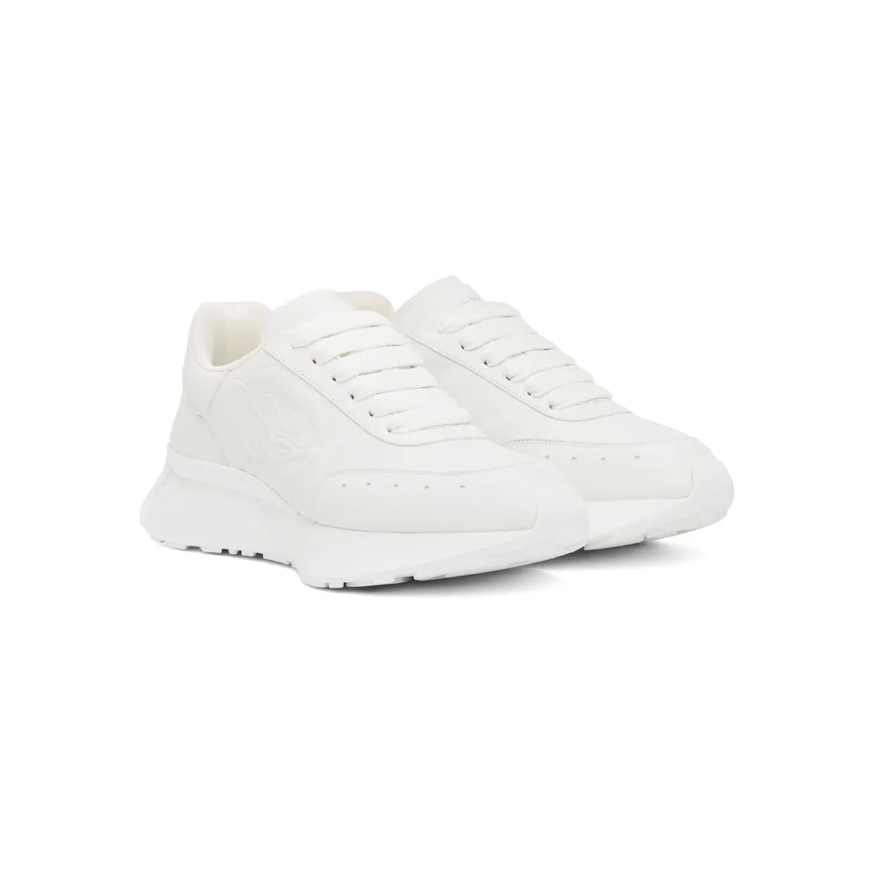 Alexander McQueen Black Sprint Runner Sneakers (688548WIC94) (4)