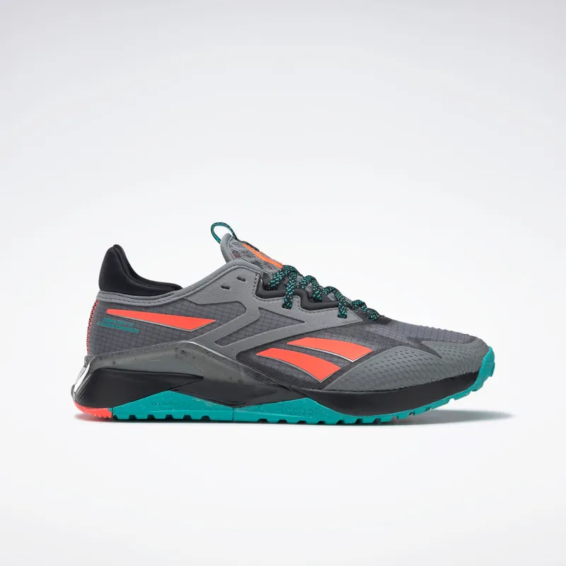 Reebok Nano X2 TR Adventure Pure Grey 5 / Core Black / Classic Teal (GY8905)