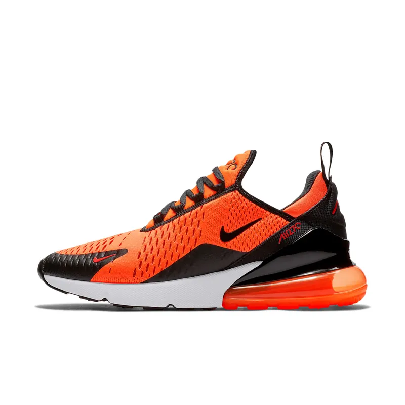Nike Air Max 270 Total Orange Black Total Orange/Black-White-Chile Red (BV2517-800)
