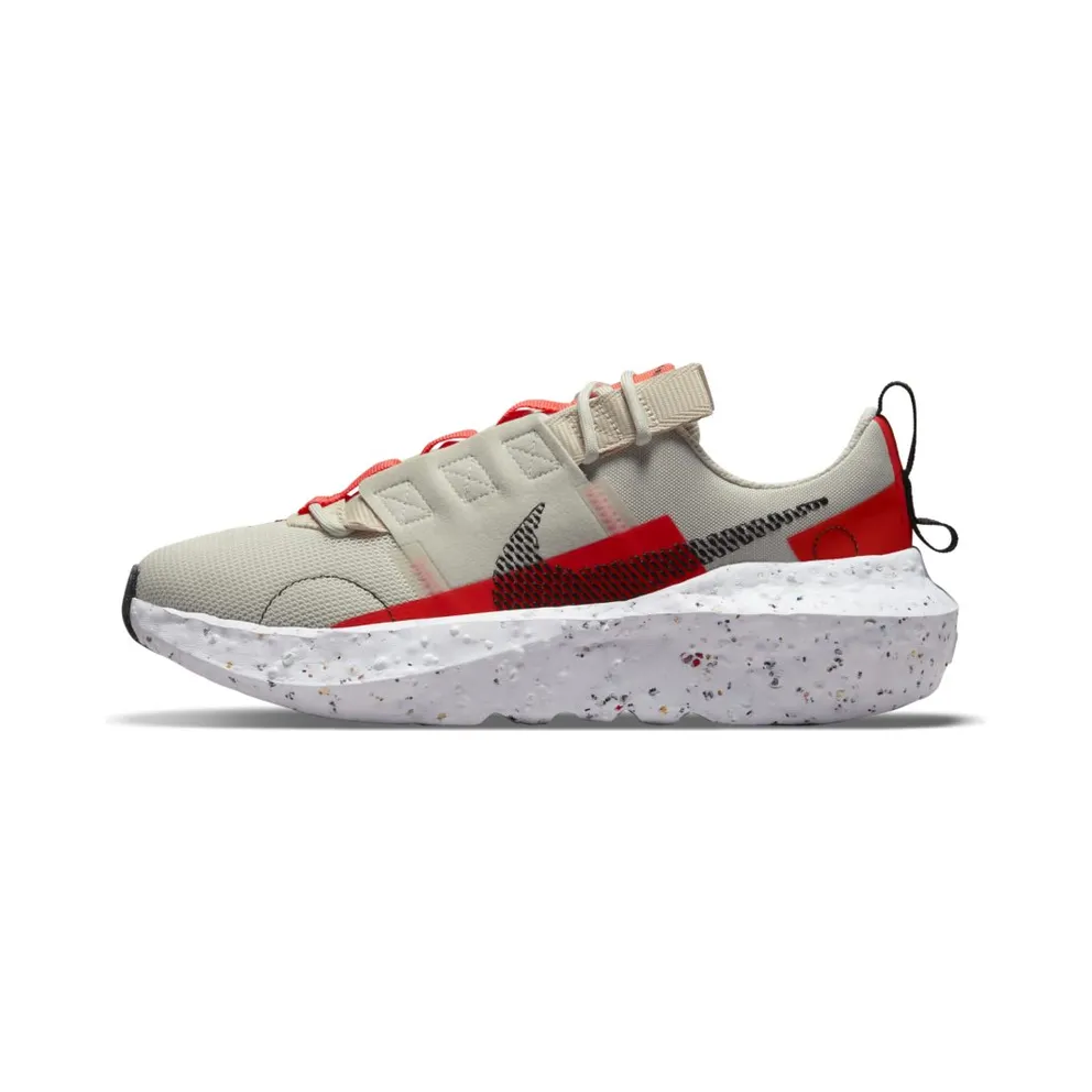 Nike Crater Impact Grey “Light Bone / Bright Crimson / Orange / Black” (CW2386-003)