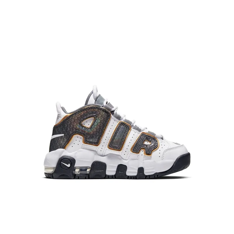 Nike Air More Uptempo White Anthracite Snakeskin (CQ4581-100)