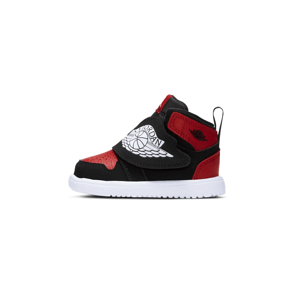Jordan Sky 1 Bred (TD) Black/White-Gym Red (BQ7196-001)
