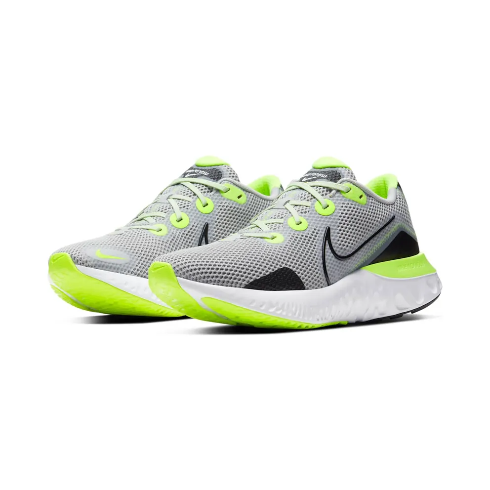 Nike Renew Run ‘Grey Fog Volt’ Grey Fog/White/Volt/Black (CK6357-006)