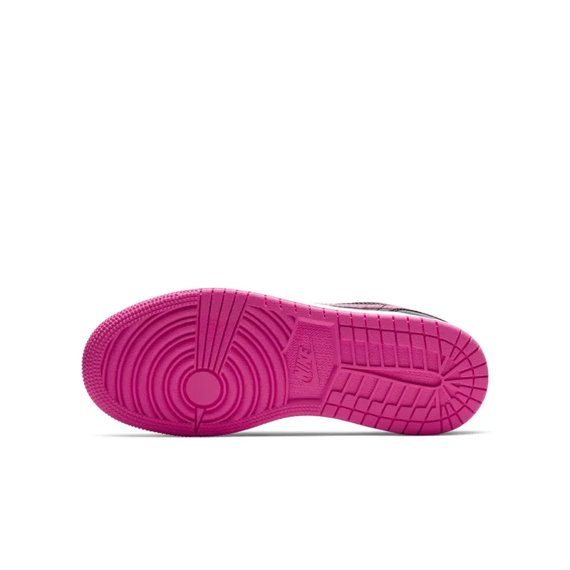 Jordan 1 Low Black White Hyper Pink (GS) Black/White-Hyper Pink (554723-061)