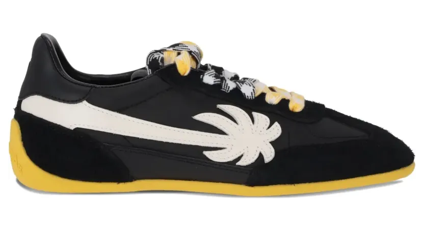 Palm Angels PA 5 leren “Black” (PWIA068F25LEA001)