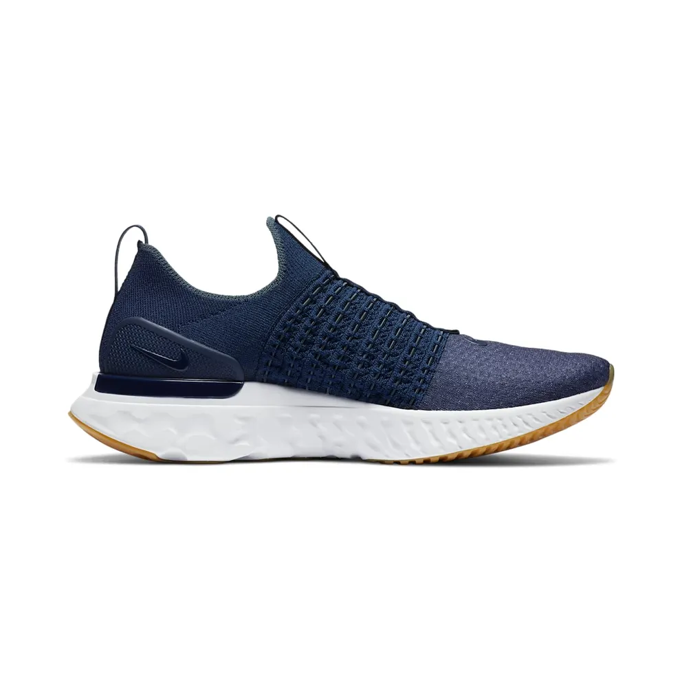 Nike React Phantom Run Flyknit 2 College Navy College Navy/Blue Fox/Light Silver (CJ0277-401)