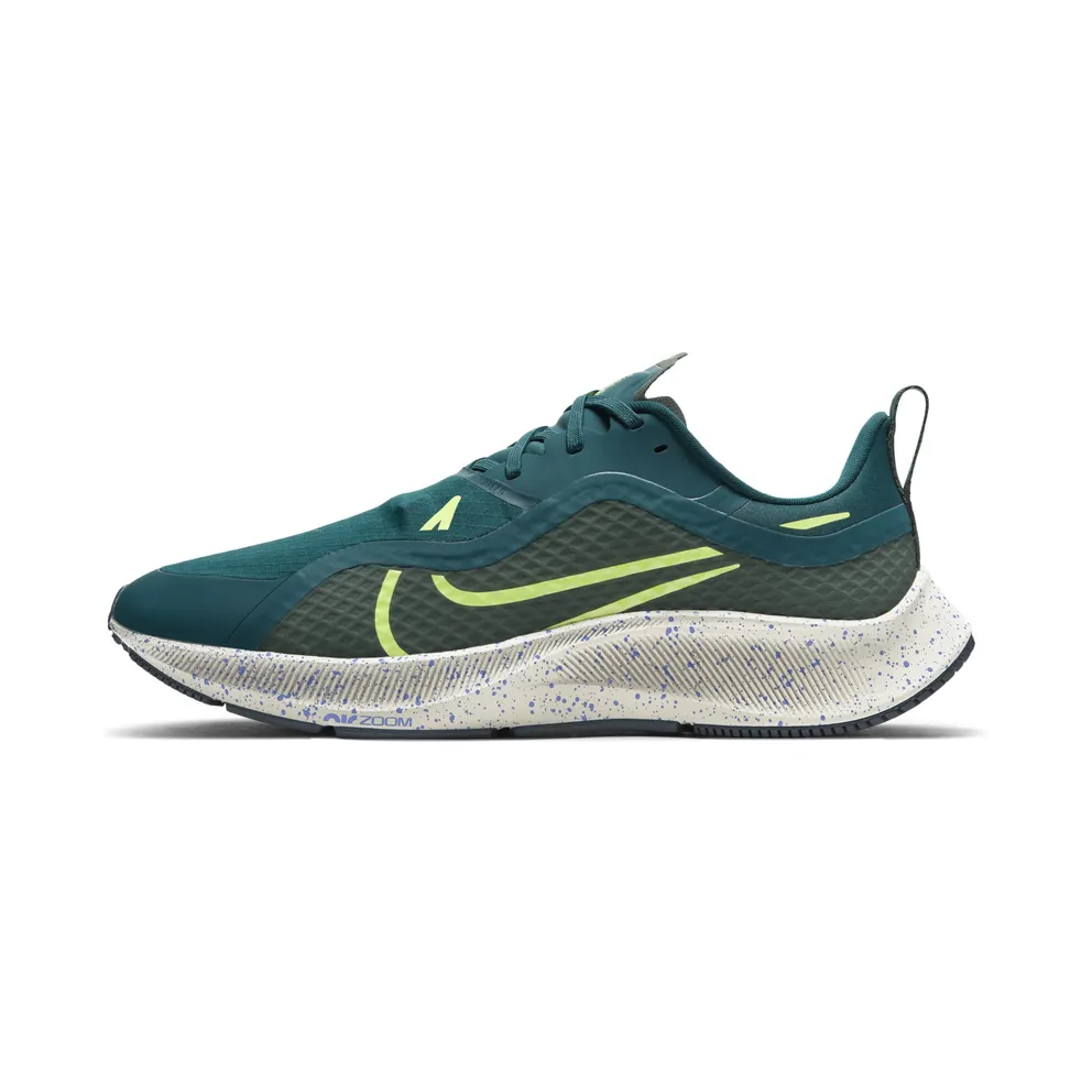 Nike Air Zoom Pegasus 37 Shield “Midnight Turquoise / Vintage Green / Astronomy Blue / Volt” (CQ7935-300)