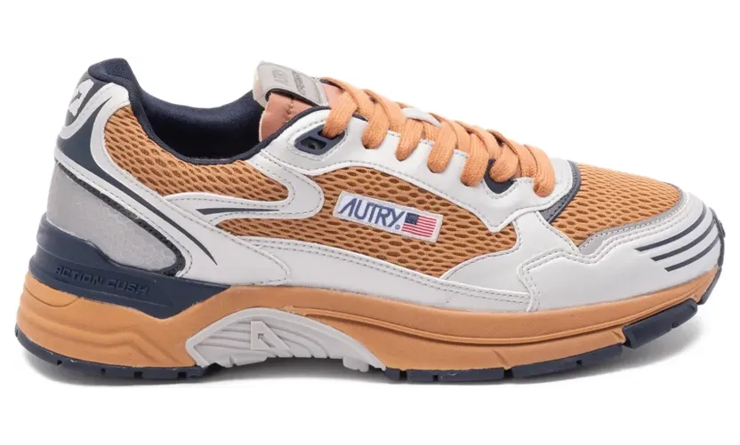 Autry Hyperway Sneakers mit Einsätzen – Orange (HYLMMV10)