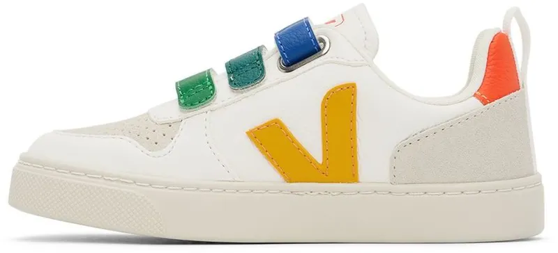 Veja Kids White & Yellow V-10 MULTICO-EXTRA-WHITE_ (CV0502905C)