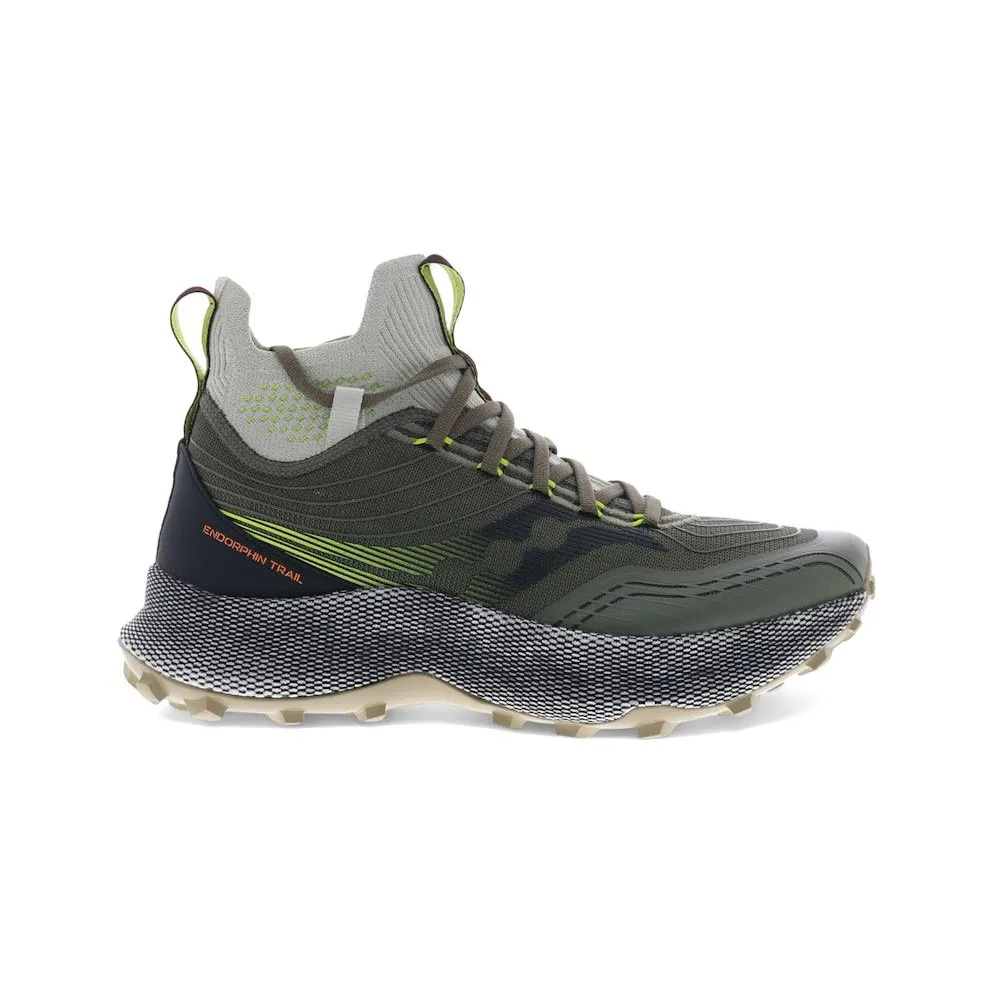 Saucony Endorphin Trail Mid Olive Black (S20646-06)
