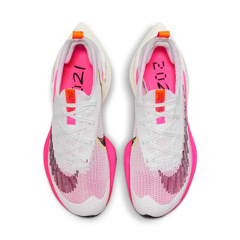 Nike Air Zoom Alphafly NEXT% Flyknit Road Racing White (DJ5456-100)