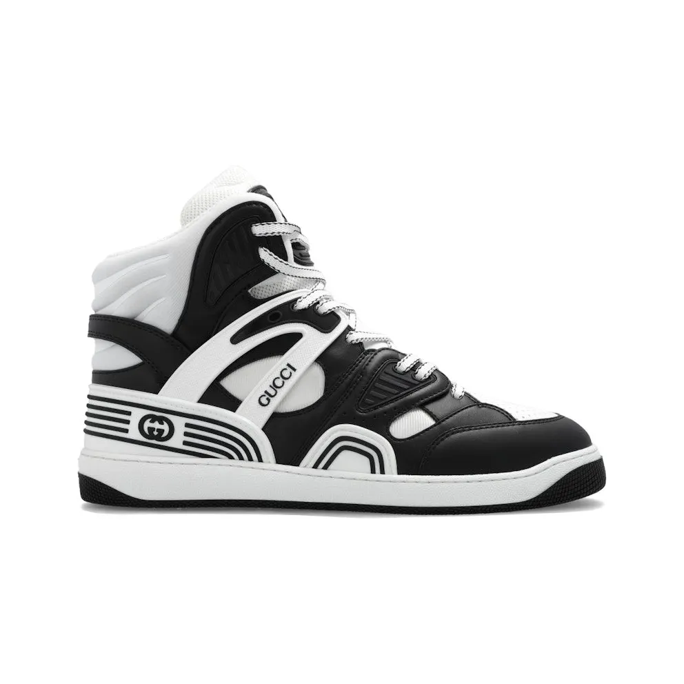 Gucci Basket High Black White (673087 2SH80 1064)