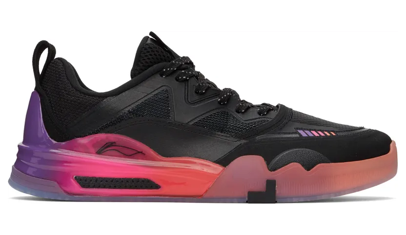 Li-Ning Black Erik Ellington Edition Skateboarding Pro Sneakers (AEPR009-5K)